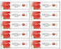 10 Tekmar Muesli Healthy Cereal Bars Cherry Wild Berry Blackcurrant 30g 1.06oz