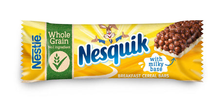 10 NESQUIK Breakfast Cereal Bars with Vitamins and Calcium 25g 0.88oz