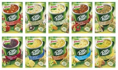 KNORR Coup a Soup Sachets Fast Preparation Instant Soup Snacks Quick Meal