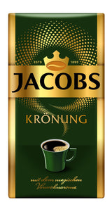 3 JACOBS Kronung Ground Coffee Packs 100% Arabica Made in Germany 500g 18oz