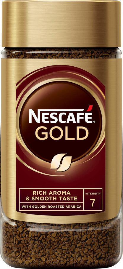 NESCAFE GOLD Rich Aroma & Smooth Taste Instant Coffee Jar 200g 7.05oz