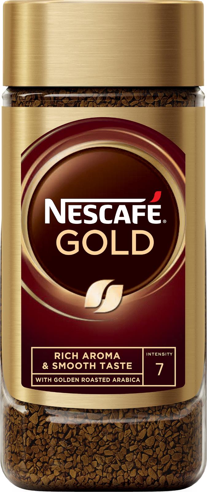 NESCAFE GOLD Rich Aroma & Smooth Taste Instant Coffee Jar 100g 3.5oz