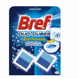BREF WC Toilet Hangers Cleaners Rim Blocks CLEAN + FRESH Hygiene Power Aktiv