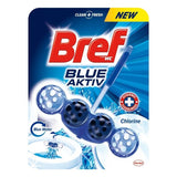 BREF WC Toilet Hangers Cleaners Rim Blocks CLEAN + FRESH Hygiene Power Aktiv