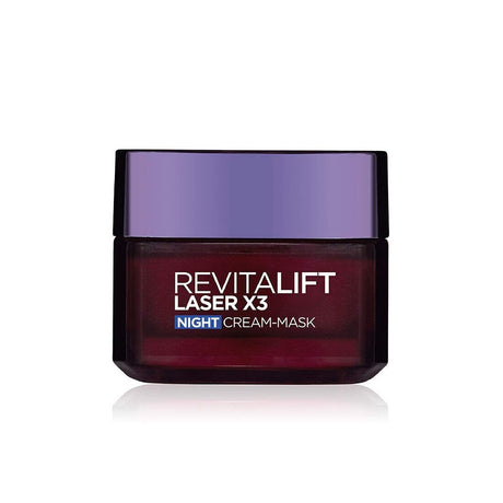 LOREAL REVITALIFT LASER X3 Triple Action Anti Age Restoring Night Cream 50ml