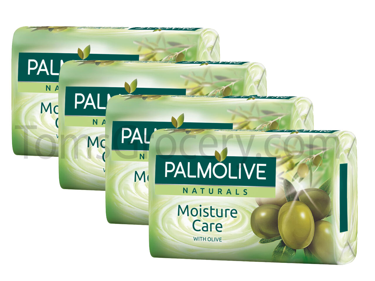 PALMOLIVE NATURALS Moisture Care Moisturizing Bar Soap with Olive Oil 4 x 90g