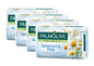 4 x Palmolive Naturals - Balanced & Mild - Bar Soap with Chamomile & Vitamin E