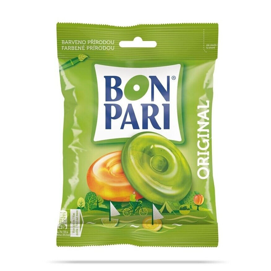 BON PARI ORIGINAL Fruit Flavor Hard Candies Bonbons 90g 3.2oz