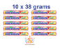 10 x MENTOS FRUIT Strawberry, Lemon & Orange Flavors Chewy Dragees Candy