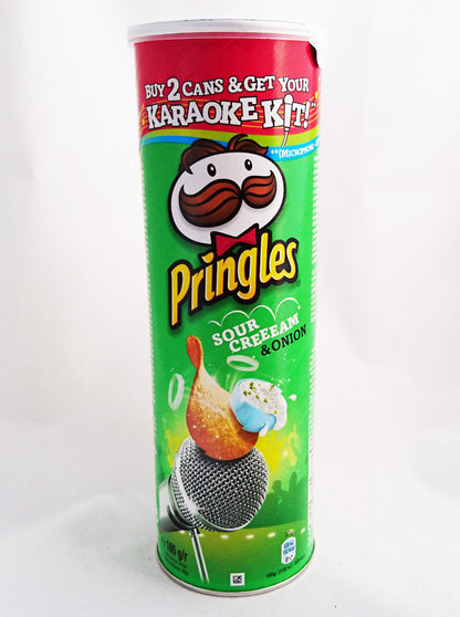 Pringles Sour Cream & Onion Flavor Potato Chips Karaoke Kit Edition 165g 5.3oz