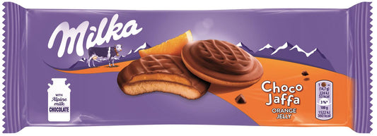 MILKA CHOCO JAFFA Cookies with Orange Jelly Filling 147g 5.2oz