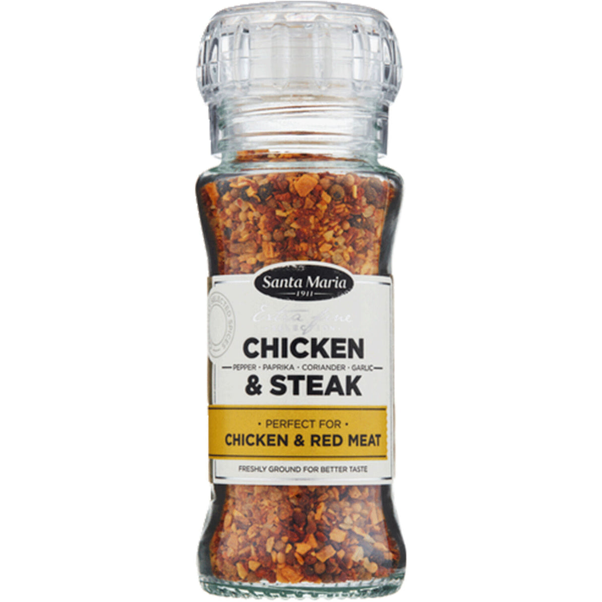 SANTA MARIA CHICKEN & STEAK Seasoning Extra Fine Spice Grinder 75g 2.65oz