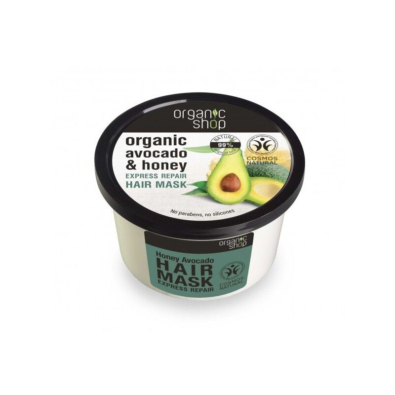 ORGANIC SHOP Avocado & Honey Express Repair Hair Mask 250ml 8.5 fl oz