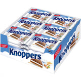 KNOPPERS German Chocolate Wafers With Milk Filling Snacks Candy (Pack of 24)