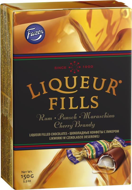 FAZER Chocolate Variety Liqueur Fills Candy European Sweets 150g 5.3oz