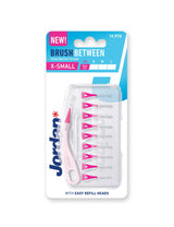 JORDAN BRUSH BETWEEN Refillable Interdental Brush With Refill Heads Size XS