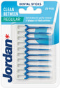 JORDAN CLEAN BETWEEN Rubber Dental Sticks With Soft Bristles 20pcs