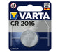 VARTA LITHIUM CR2016 3V Button Cell Lithium Battery