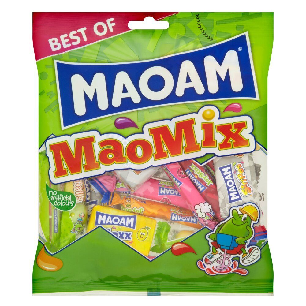 Haribo MAoam Maomix German Assorted Fruit Flavor Chewy Candies Mix 135g 4.8oz