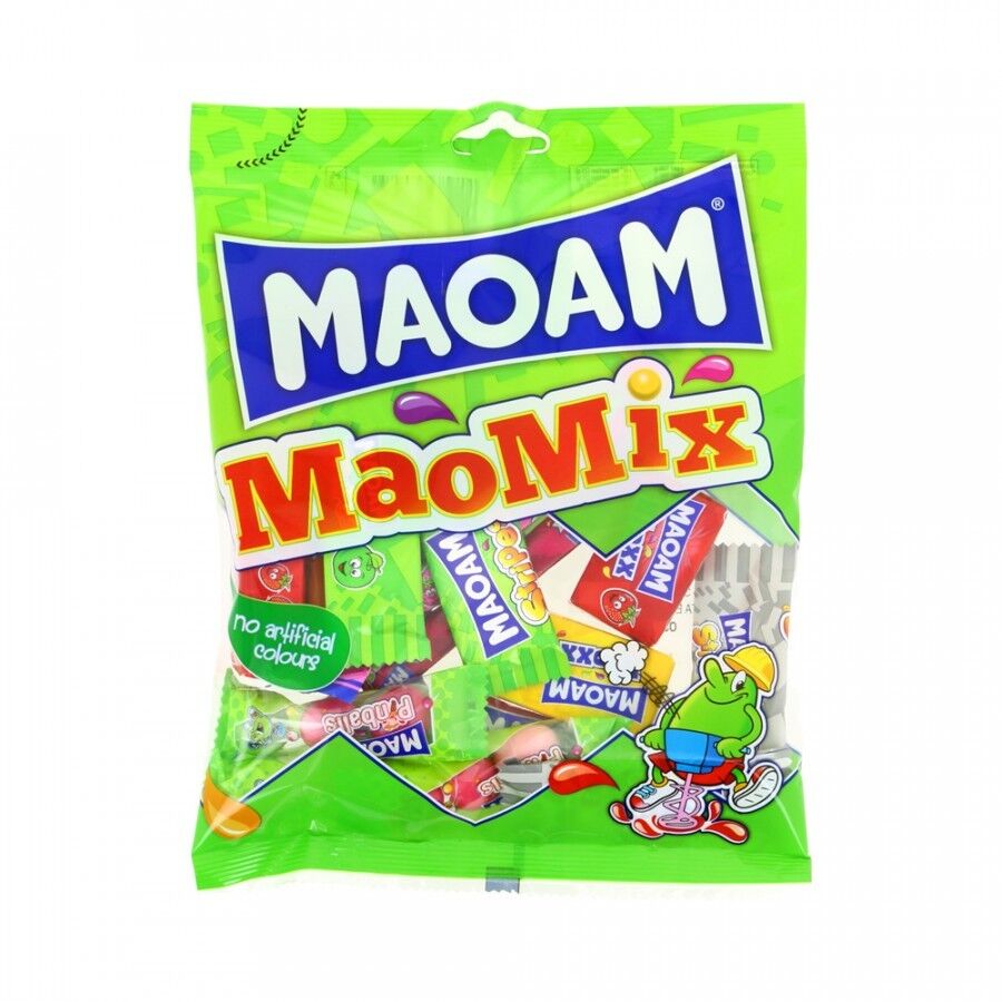 Haribo MAoam Maomix German Assorted Fruit Flavor Chewy Candies Mix 135g 4.8oz
