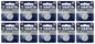 10 VARTA CR2430 Lithium Coin Batteries 6430 3V 2430 DL2430