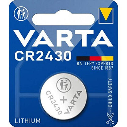 10 VARTA CR2430 Lithium Coin Batteries 6430 3V 2430 DL2430