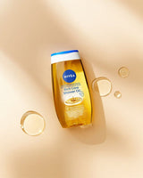 7 NIVEA RICH CARE Natural Pampering Shower Oil For Dry Skin 200ml 6.7 fl. oz