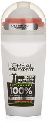 5 L'OREAL MEN EXPERT SHIRT PROTECT XXL Roll On 48h Anti-Marks Deodorant 50ml