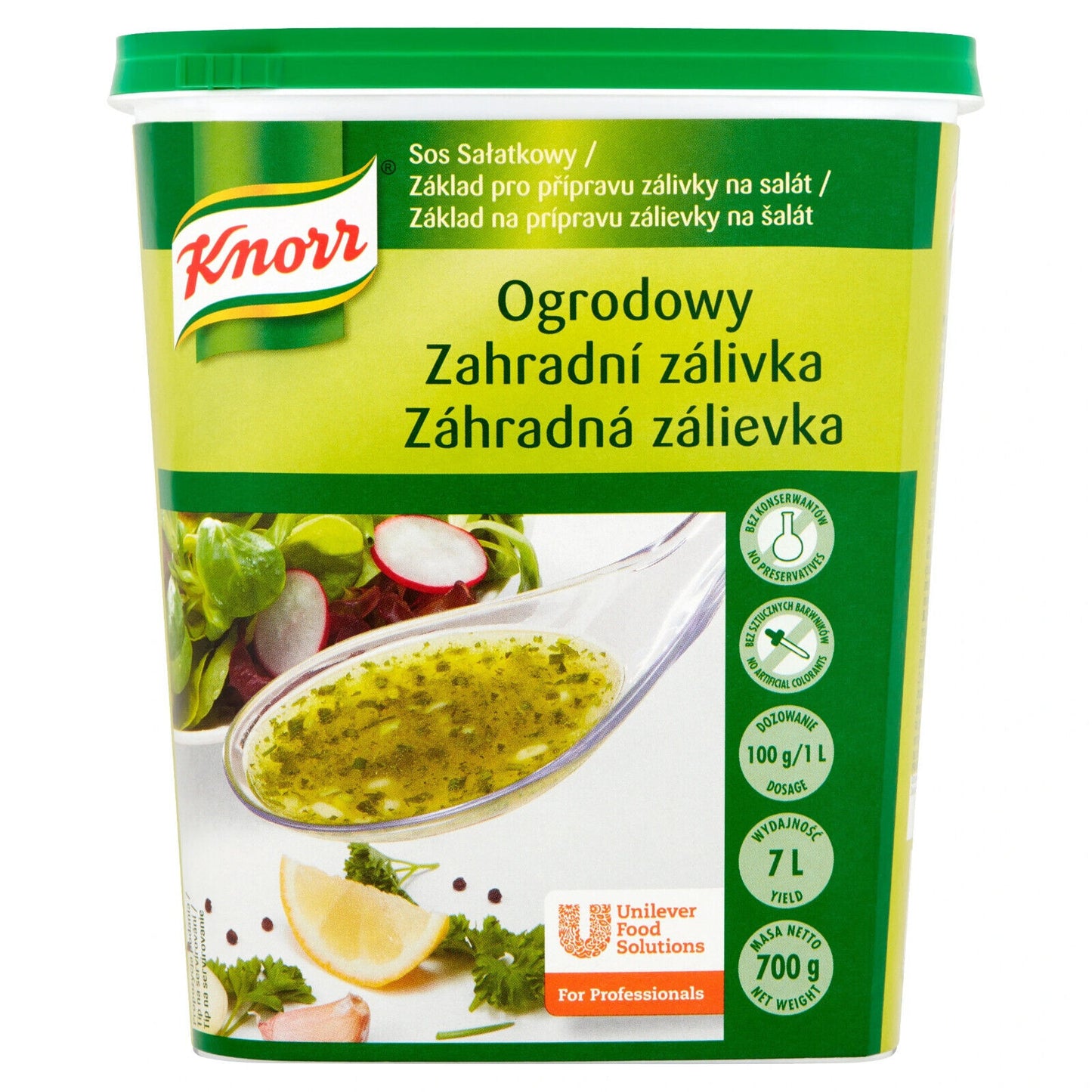 KNORR GARDEN SALAD Dressing Sauce Preparation Powder For Chefs 700g 25oz