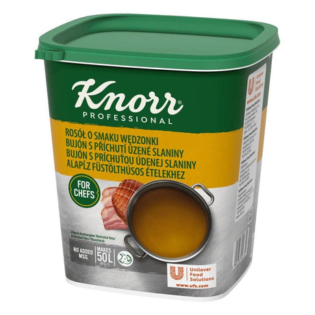 KNORR PROFESSIONAL FOR CHEFS Smoked Bacon Broth Soup Bouillon Preparation 1kg
