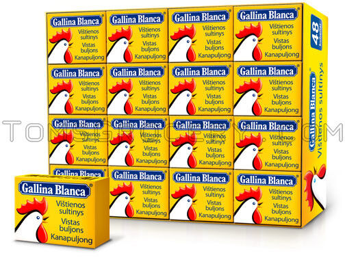 GALLINA BLANCA Chicken Soup Bouillon Broth Cubes