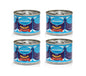 4x Cans Sweetened Condensed Milk MOLOKO Natural Coffee Sweetener 90g 3.2oz