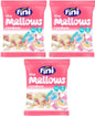 3 FINI THE MELLOWS Chewy Sponge Marshmallows Gluten Fat Free Candy 90g 3.1oz