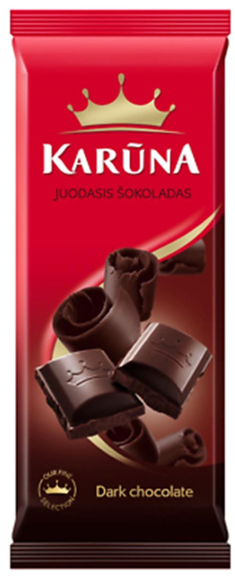 3 KARUNA 43% Cocoa Dark Chocolate Bars 100g 3.5oz