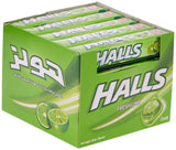HALLS Lime Flavor Pastilles with Vitamin C (pack of 20)