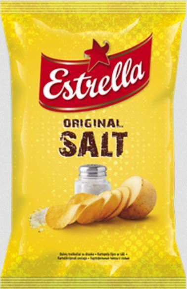 ESTRELLA Salted Potato Chips 140g 4.94oz