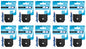 10 JORDAN CHARCOAL Whitening Dental Floss Packs Removes Stains Prevents Tartar