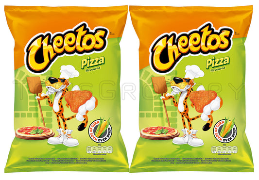 2 x CHEETOS PIZZA Flavor Chips Snacks Crisps 160g 5.6oz