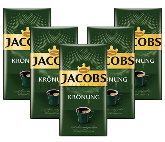 5 x JACOBS Kronung Ground Coffee 250g 8.8oz