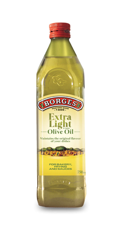 Borges Extra Light Olive Oil For Bakery Highest Spanish Quality 750ml 25 fl oz