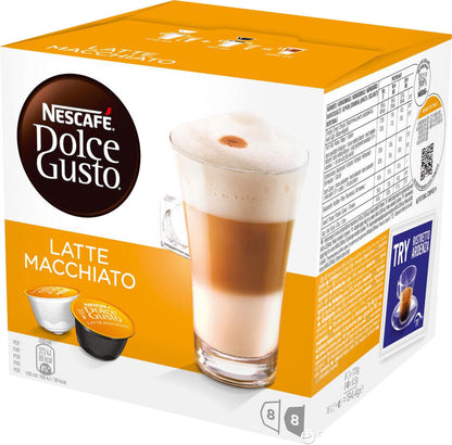 NESCAFE Dolce Gusto Latte Macchiato Coffee Pods