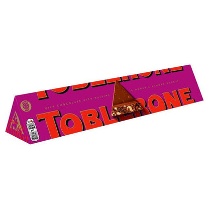 2 TOBLERONE FRUIT & NUT Swiss Chocolate Bars European Sweets 100g 3.5oz