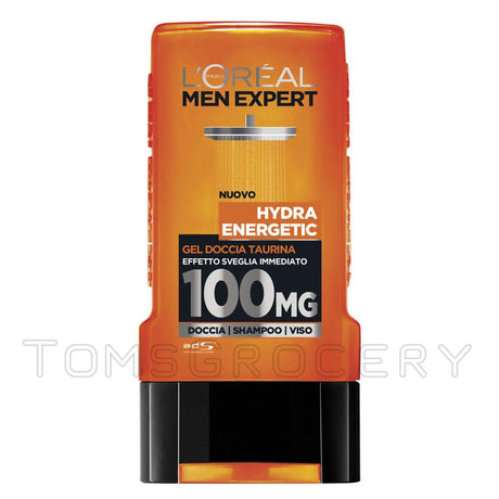 L'OREAL Loreal Men Expert HYDRA ENERGETIC Taurine Shower Gel 300ml 10fl oz