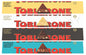 4 TOBLERONE Four Flavors Variety Mix European Snacks Party Candy Treats 100g