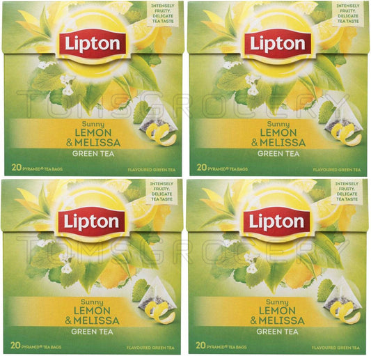 4 AROMA TEA Forest Fruits Flavor Tea 20 Silk Pyramid Bag Boxes