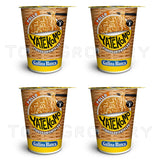 YATEKOMO Chicken Flavor Instant Noodle Buckets 4 x 60g 2.1oz