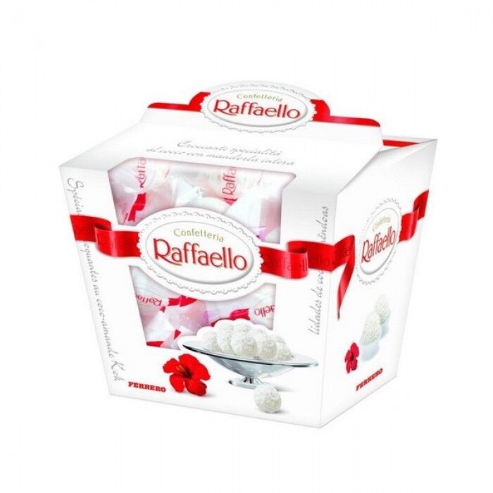 FERRERO RAFFAELLO Crispy & Creamy Almond Coconut Candy Pralines 150g 5.3oz