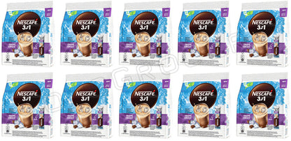 10 NESCAFE FRAPPE CHOCO 3in1 Instant Coffee Drink 128g 4.5oz