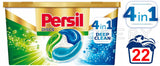 PERSIL DISCS UNIVERSAL Deep Clean 4in1 Laundry Detergent 22 Capsules Box