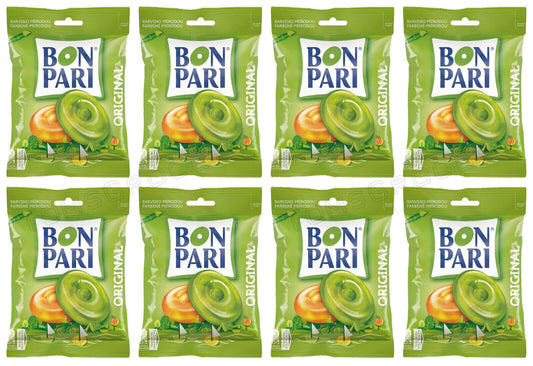 8 BON PARI ORIGINAL Fruit Flavor Hard Candies Bonbons 90g 3.2oz